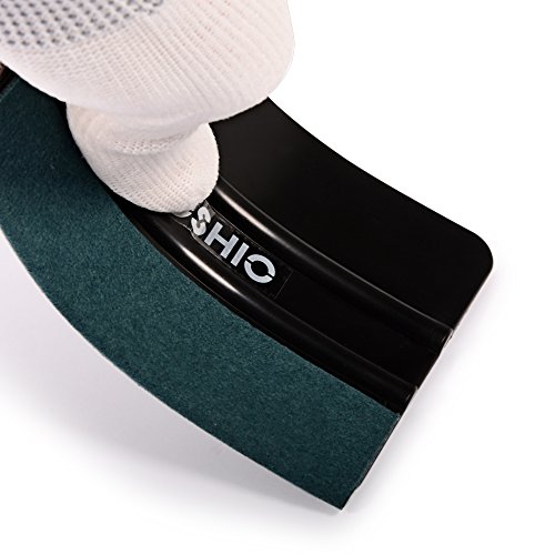 FOSHIO 3個　自動車用フェルトスキージフェルト付　傷なし　カービニールラッピング用窓色ツール壁紙　フィルム　ステッカー貼り付けるスキージ